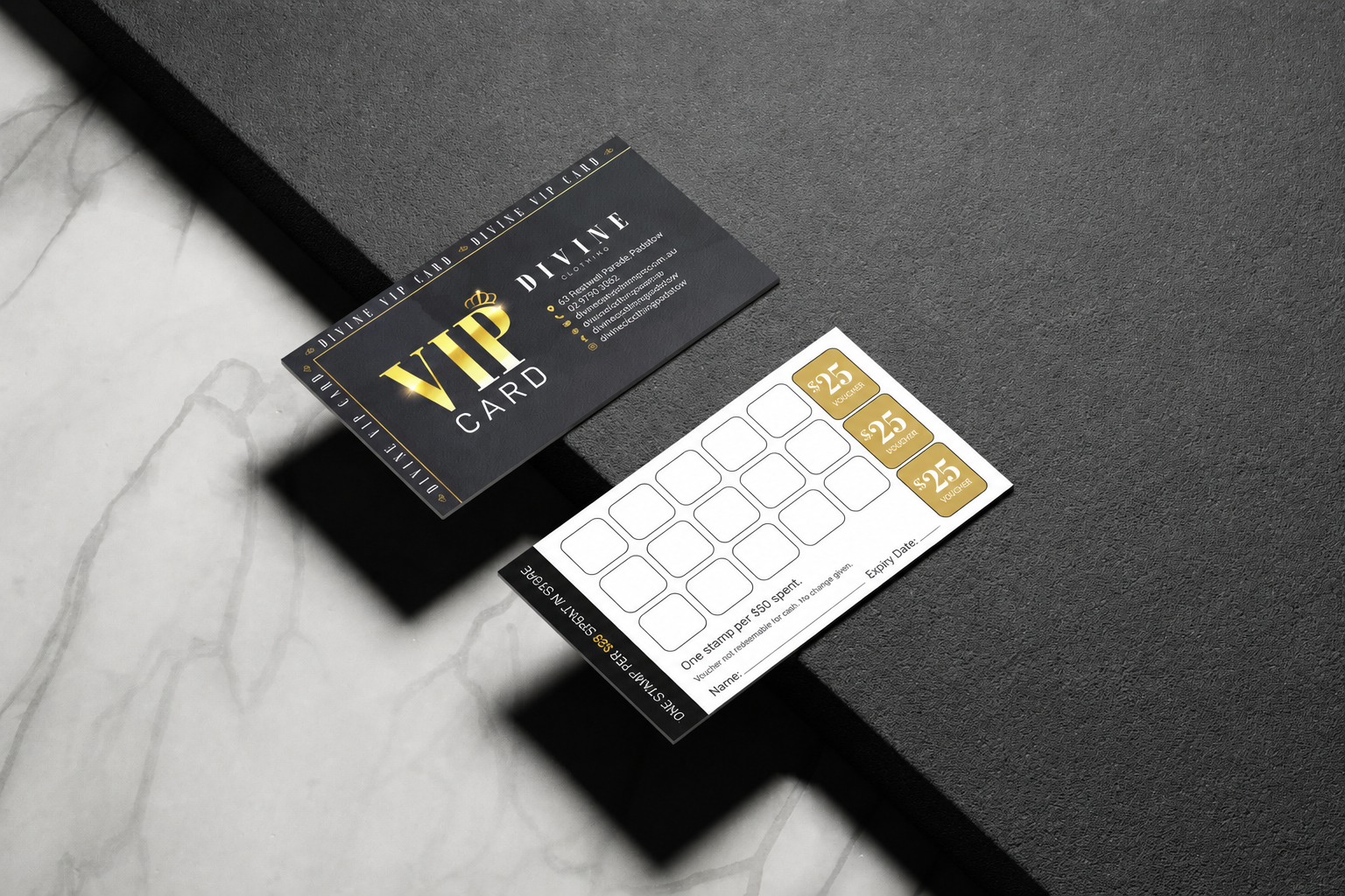 Divine Clothing VIP card